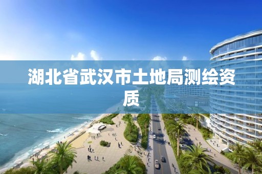 湖北省武汉市土地局测绘资质