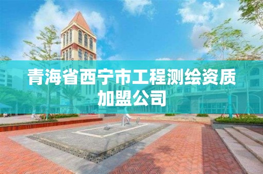 青海省西宁市工程测绘资质加盟公司