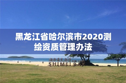 黑龙江省哈尔滨市2020测绘资质管理办法