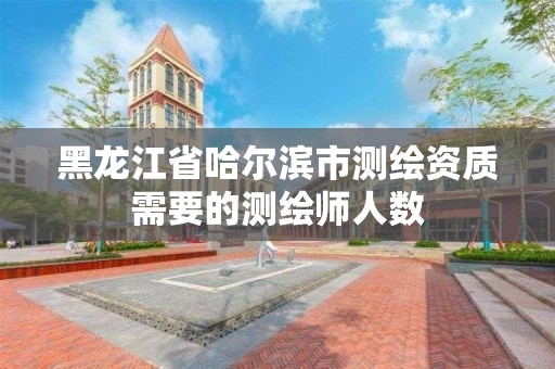 黑龙江省哈尔滨市测绘资质需要的测绘师人数