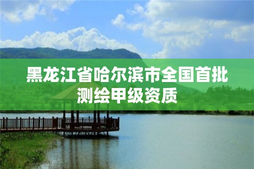 黑龙江省哈尔滨市全国首批测绘甲级资质