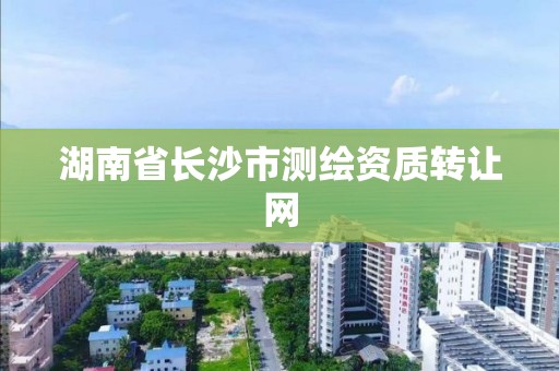 湖南省长沙市测绘资质转让网