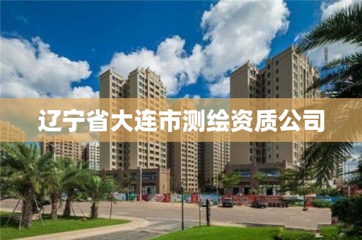 辽宁省大连市测绘资质公司