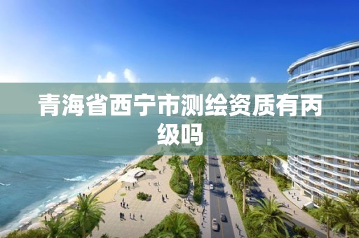 青海省西宁市测绘资质有丙级吗