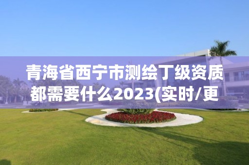 青海省西宁市测绘丁级资质都需要什么2023(实时/更新中)