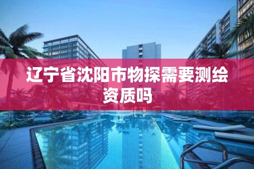 辽宁省沈阳市物探需要测绘资质吗