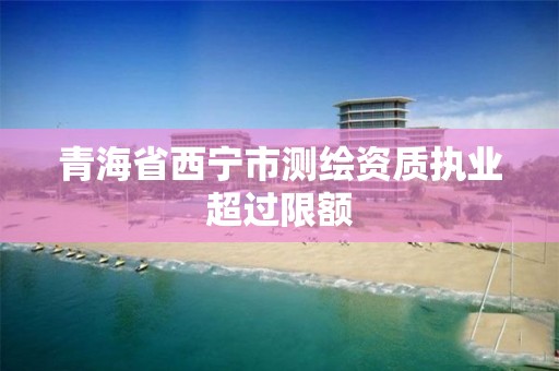 青海省西宁市测绘资质执业超过限额