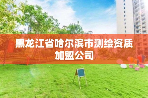 黑龙江省哈尔滨市测绘资质加盟公司