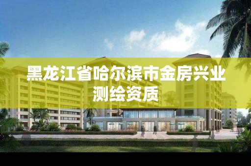 黑龙江省哈尔滨市金房兴业测绘资质