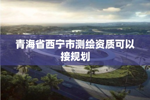 青海省西宁市测绘资质可以接规划