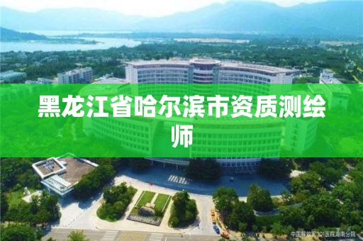 黑龙江省哈尔滨市资质测绘师