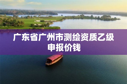 广东省广州市测绘资质乙级申报价钱 广东省广州市测绘资质乙级申报价钱