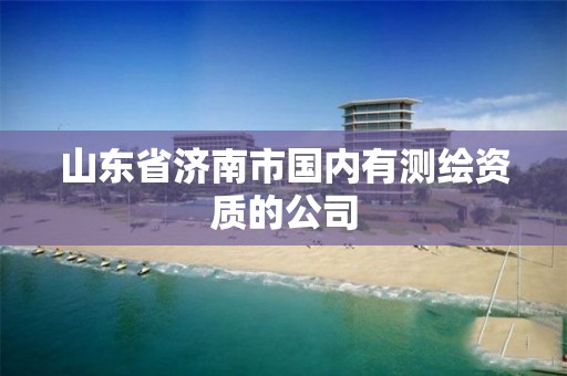 山东省济南市国内有测绘资质的公司