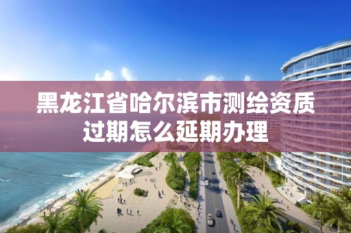 黑龙江省哈尔滨市测绘资质过期怎么延期办理