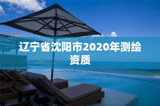 辽宁省沈阳市2020年测绘资质