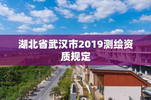 湖北省武汉市2019测绘资质规定