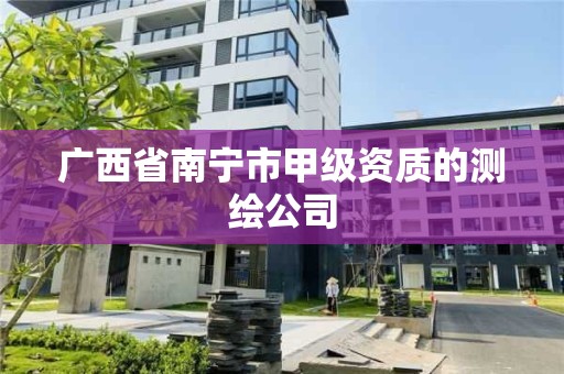 广西省南宁市甲级资质的测绘公司