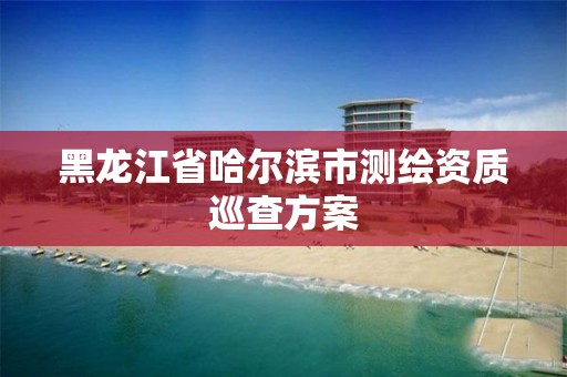 黑龙江省哈尔滨市测绘资质巡查方案