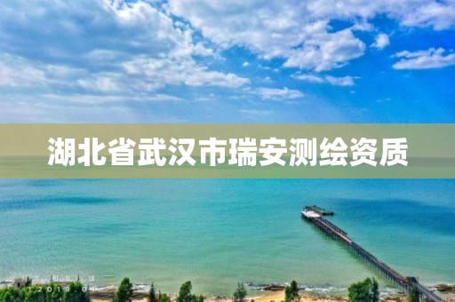 湖北省武汉市瑞安测绘资质