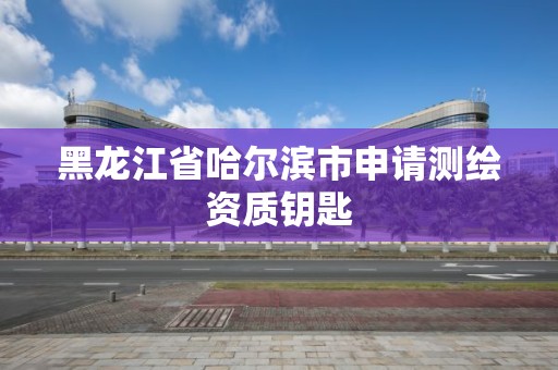 黑龙江省哈尔滨市申请测绘资质钥匙