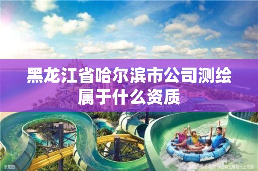 黑龙江省哈尔滨市公司测绘属于什么资质