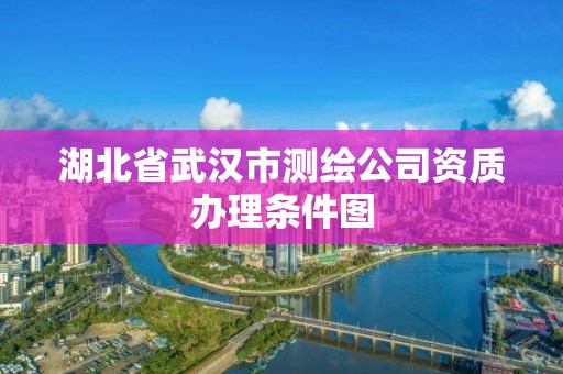 湖北省武汉市测绘公司资质办理条件图