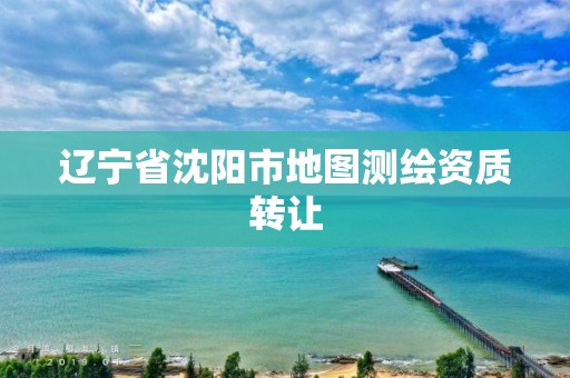 辽宁省沈阳市地图测绘资质转让