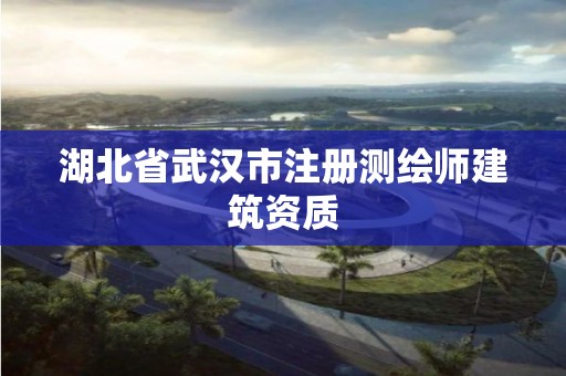 湖北省武汉市注册测绘师建筑资质