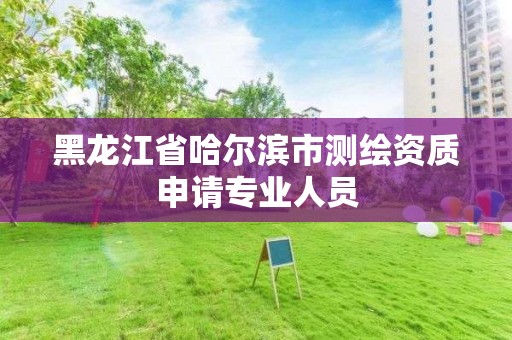 黑龙江省哈尔滨市测绘资质申请专业人员