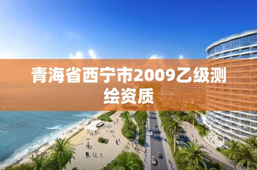 青海省西宁市2009乙级测绘资质