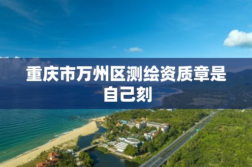 重庆市万州区测绘资质章是自己刻