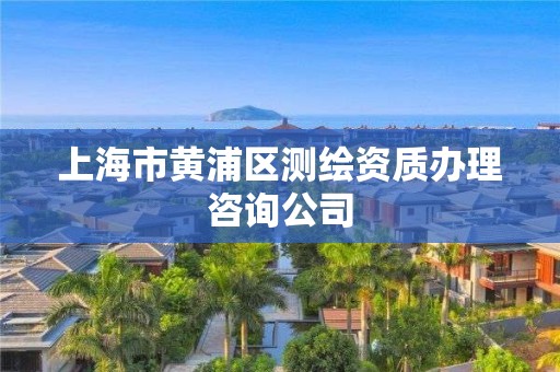 上海市黄浦区测绘资质办理咨询公司