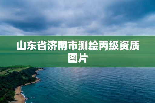 山东省济南市测绘丙级资质图片