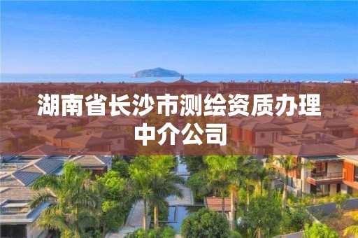 湖南省长沙市测绘资质办理中介公司