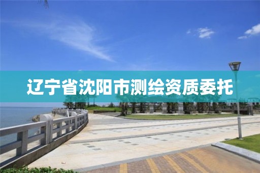 辽宁省沈阳市测绘资质委托