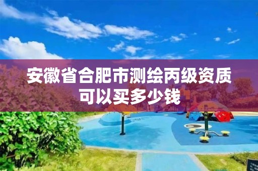 安徽省合肥市测绘丙级资质可以买多少钱