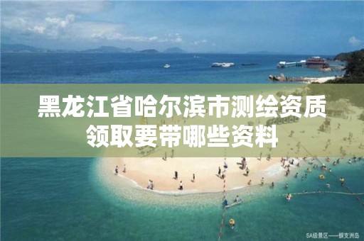 黑龙江省哈尔滨市测绘资质领取要带哪些资料