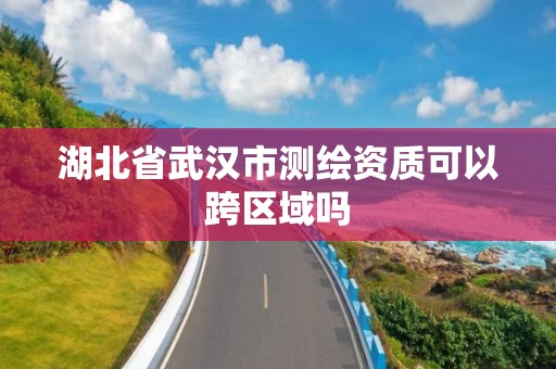 湖北省武汉市测绘资质可以跨区域吗