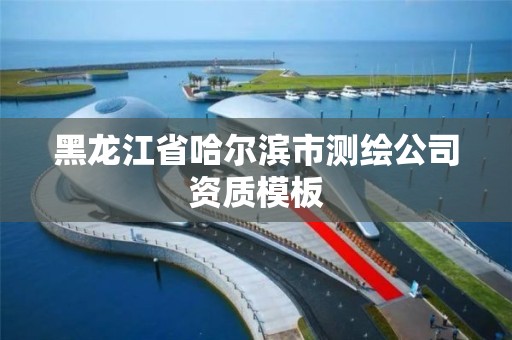 黑龙江省哈尔滨市测绘公司资质模板