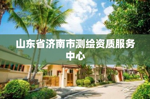 山东省济南市测绘资质服务中心