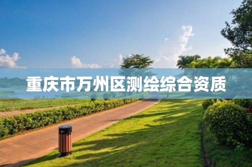 重庆市万州区测绘综合资质