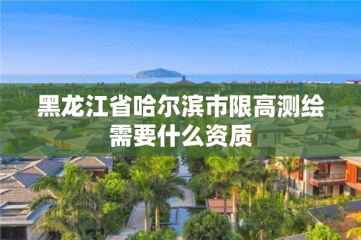 黑龙江省哈尔滨市限高测绘需要什么资质