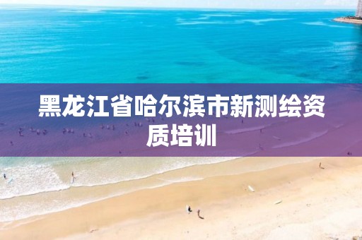 黑龙江省哈尔滨市新测绘资质培训