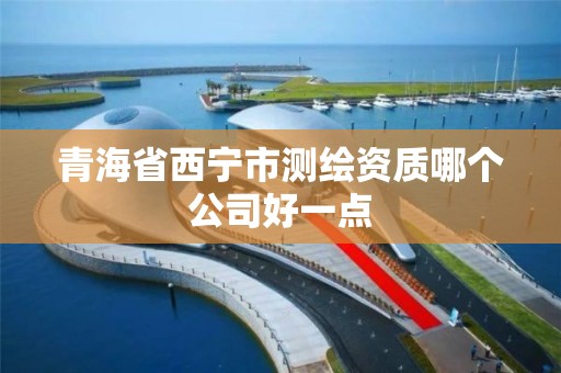 青海省西宁市测绘资质哪个公司好一点