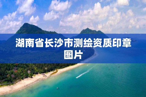 湖南省长沙市测绘资质印章图片