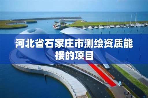 河北省石家庄市测绘资质能接的项目