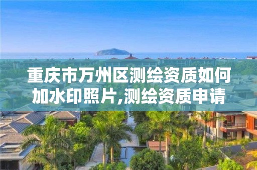 重庆市万州区测绘资质如何加水印照片,测绘资质申请表