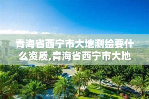 青海省西宁市大地测绘要什么资质,青海省西宁市大地测绘要什么资质才能进去