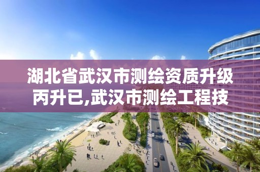 湖北省武汉市测绘资质升级丙升已,武汉市测绘工程技术规定。