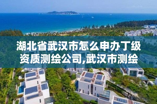 湖北省武汉市怎么申办丁级资质测绘公司,武汉市测绘勘察设计甲级资质公司。